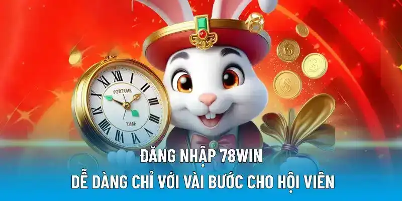 Đăng nhập 78WIN dễ dàng chỉ với một số bước cho thành viên